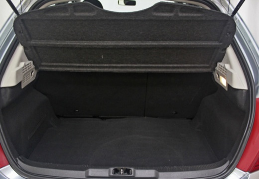 PEUGEOT 207 I hatchback przestrzeń załadunkowa