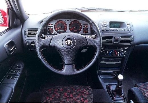 Toyota Corolla V hatchback tablica rozdzielcza