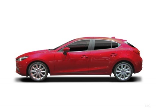 MAZDA 3 hatchback boczny lewy
