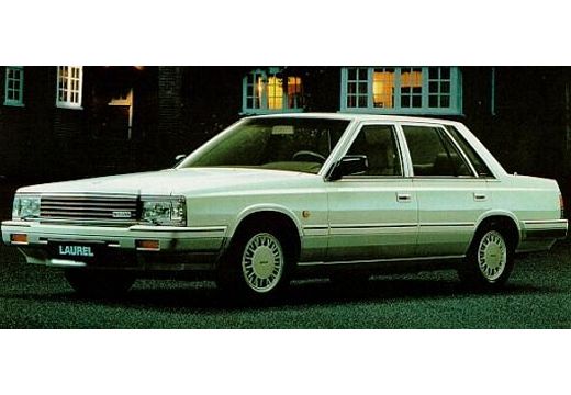 NISSAN Laurel I sedan silver grey przedni lewy