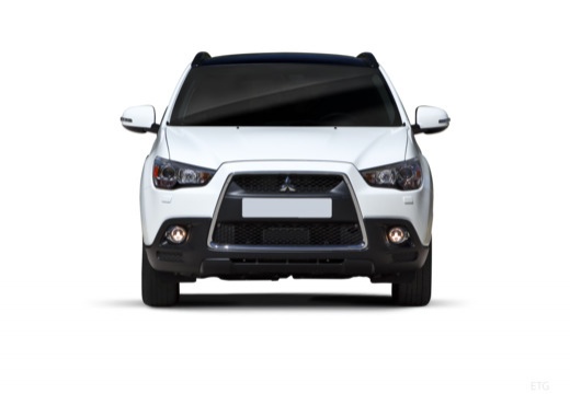 MITSUBISHI ASX I hatchback biały przedni