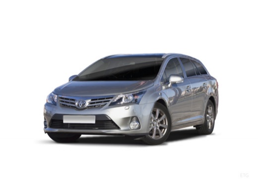 Toyota Avensis VI kombi silver grey przedni lewy