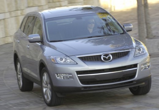 MAZDA CX-9 kombi silver grey przedni prawy