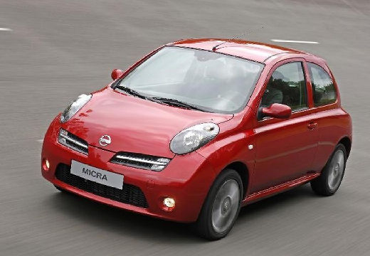 NISSAN Micra VII hatchback czerwony jasny przedni lewy