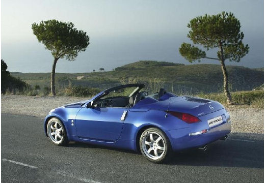 NISSAN 350 Z roadster niebieski jasny tylny lewy