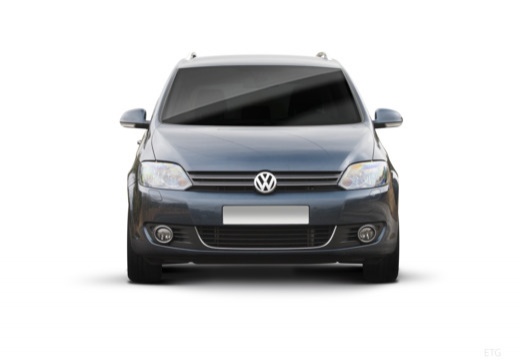 VOLKSWAGEN Golf VI Plus hatchback szary ciemny przedni