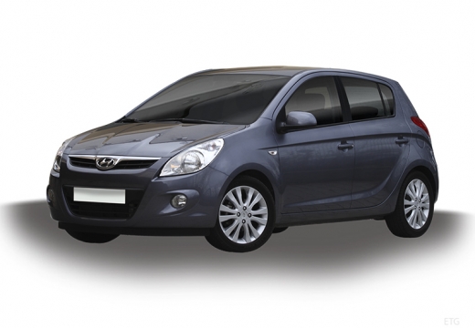 HYUNDAI i20 I hatchback szary ciemny