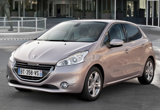 PEUGEOT 208 I hatchback silver grey przedni lewy