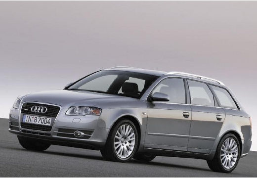AUDI A4 kombi silver grey przedni lewy