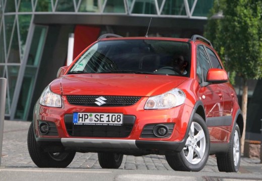 SUZUKI SX4 II hatchback czerwony jasny przedni lewy